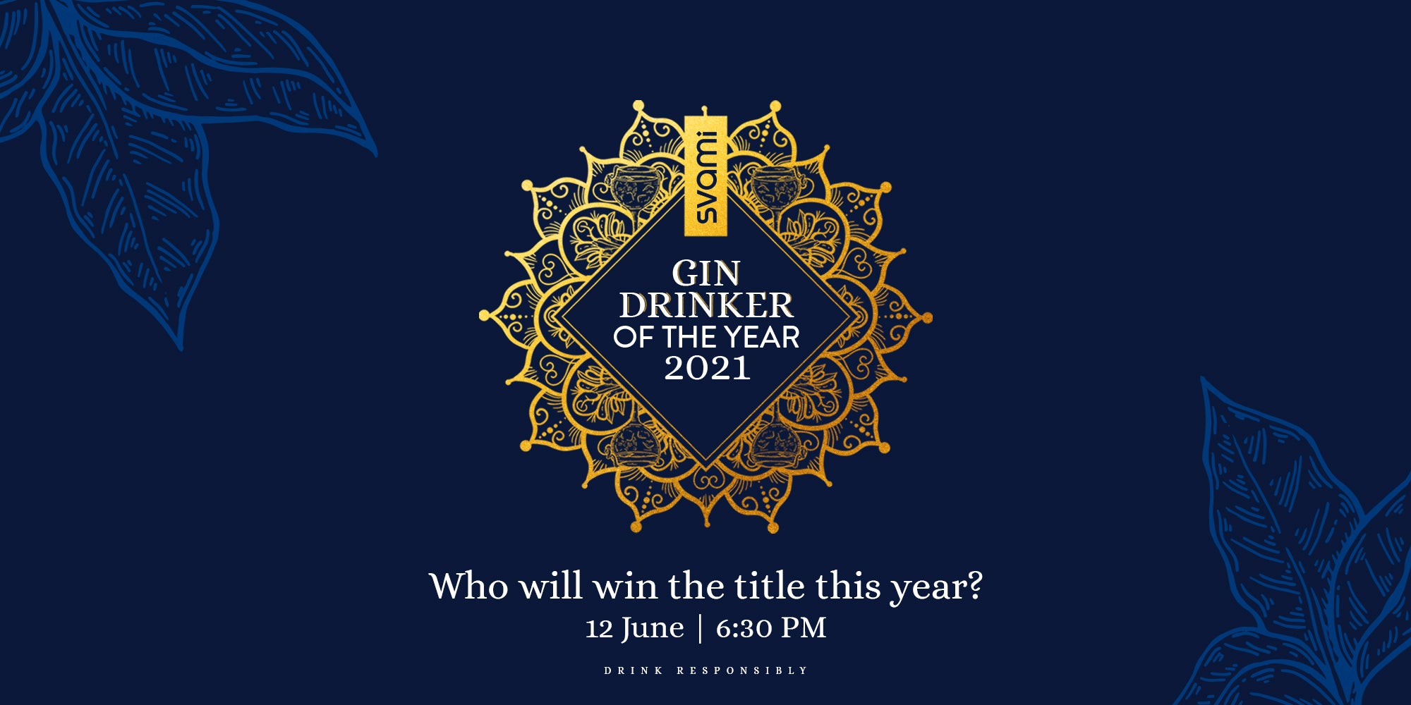 gin drinker of the year 2021 svami tonic water