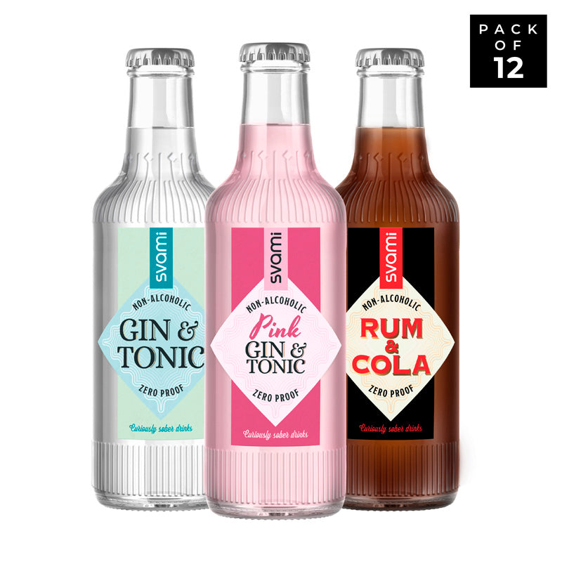 Svami Non-Alcoholic Zero Proof Mixed Case