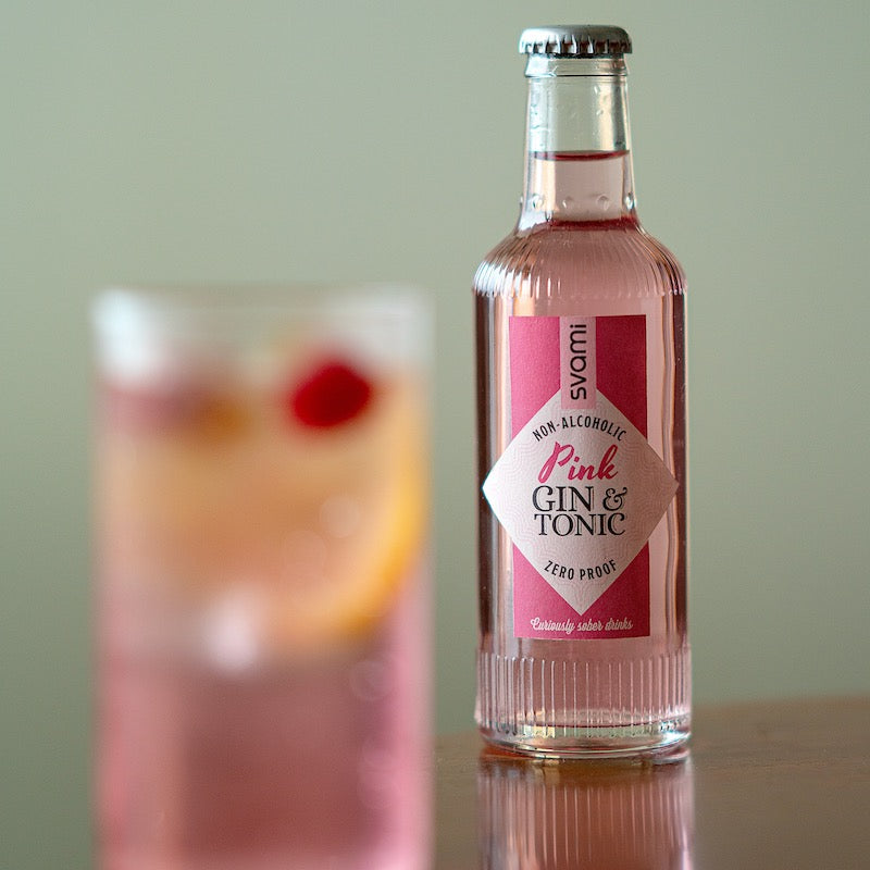 Svami Non-Alcoholic Pink Gin & Tonic Zero Proof